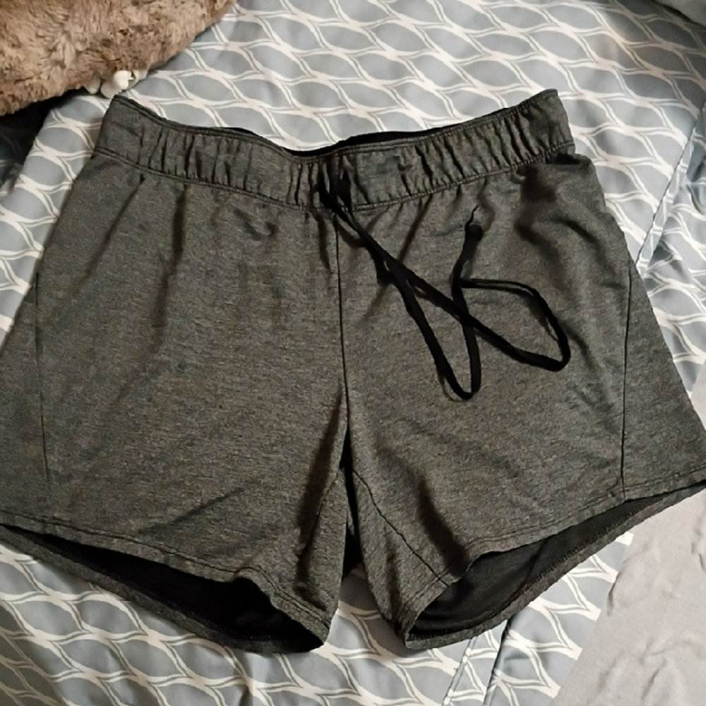 Nike Women's Charcoal Athletic Shorts